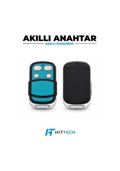 Akıllı Kodlanabilir Otopark Bariyer Garaj Kepenk Kumandası 433 Mhz 4 Tuşlu 1 Adet