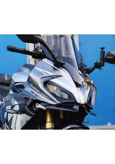 Cf Moto 250 Sr Ön Kafa Şerit Tasarım Folyo4