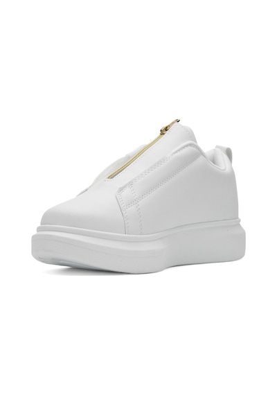 Günlük Erkek Casual Lastikli Kalın Yüksek Topuklu Desenli Taban Oval Burun Sneaker Spor Ayakkabı 111 Beyaz Günlük Erkek Casual Lastikli Kalın Yüksek Topuklu Desenli Taban Oval Burun Sneaker Spor Ayakkabı 111 Beyaz