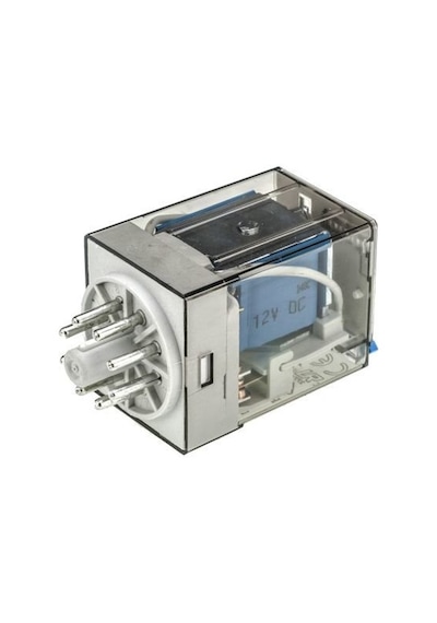 Finder Röle 60129012.0040 8 Pin Soket Tip AgNi 2CO 10A Kilitli Te