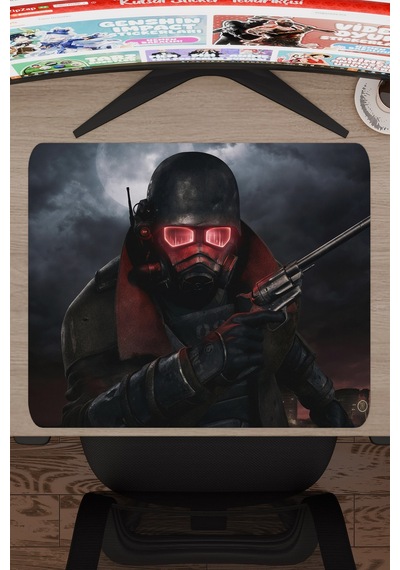 Fallout Kaymaz Dikişli Kauçuk Oyuncu Mousepad V4 - 48x40 Xl Gaming Mouse Pad Fare Altlığı