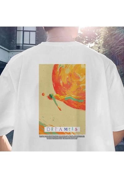 Dreamers Serisi No:3 T-shirt - Gri