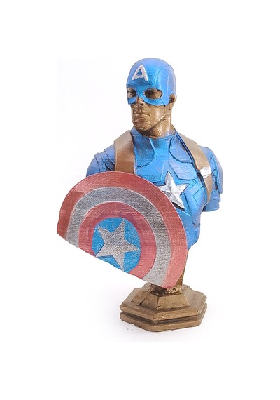 River World Küçük Boy Büst Captain America