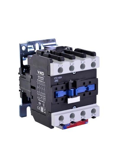 Vtc-40/00/s-4-sn2 Kontaktör 40a 1no+1nc 230v Bobinli 4p