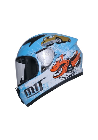 Mts M-201 Full Face Çocuk Kask Mavi 2857224