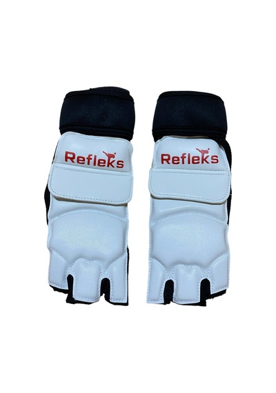 Refleks Spor Taekwondo 3 Parmak Ayaküstü Koruyucu Tekvando Beyaz