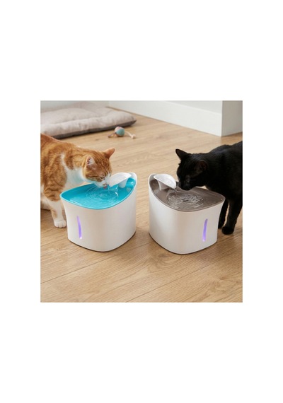 Otomatik Kedi Su Pınarı Çok Renkli