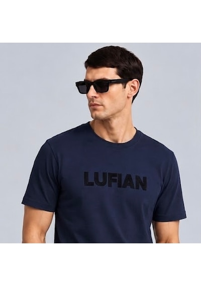 Lufian Lufıan Erkek T-shırt Lajivert