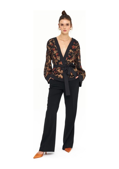 La Garita Eclıpse Kimono Siyah Siyah