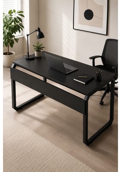 Bilgisayar Ve Oyuncu Çalışma Masası Beyaz - Ofis Masası Geniş Tasarım 140x72x50 Cm Antrasit Bilgisayar Ve Oyuncu Çalışma Masası Beyaz - Ofis Masası Geniş Tasarım 140x72x50 Cm Antrasit