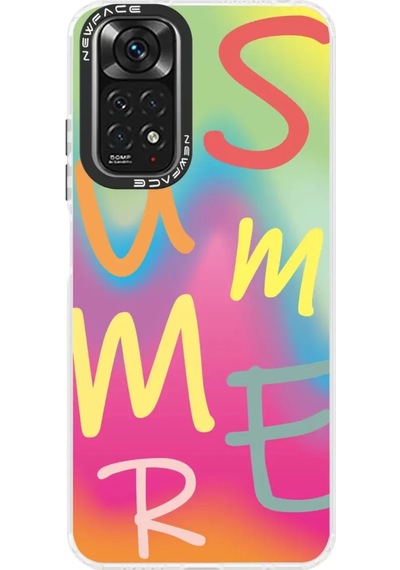 Newface Xiaomi Redmi Note 11 Kılıf Estoril Desenli Kapak - Estoril - 3 Pembe