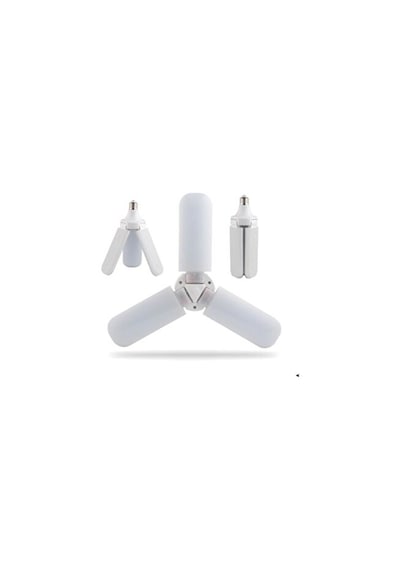 Ultra Güçlü 3 Kollu Led Ampul 45w 5000 Lümen Beyaz Işık Aydınlatma Lambası