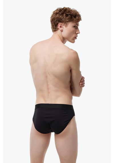 Malabadi Erkek Siyah Extra Yumuşak Micro Modal Slip Külot 980