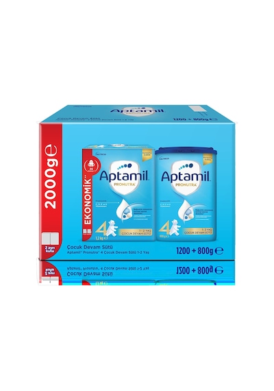 Aptamil Pronutra 4 Devam Sütü 1200+800 G - 2 Adet Tarı
