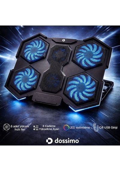 Dossimo Nitro S21 Notebook Soğutucu Stand