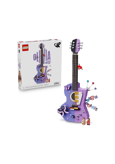 LEGO® Editions Olivia Rodrigo’nun İki Renkli Gitarı 43031 - 14 Yaş ve Üzeri için Minifigür İçeren Oyuncak Yapım Seti (1228 Parça)