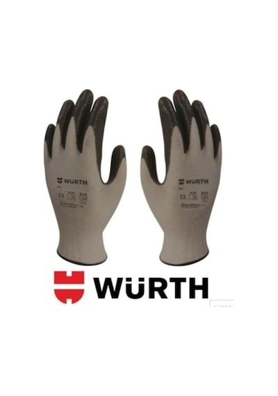 Würth Siyah Mekanikçi Nitril Eldiveni 2 Çift