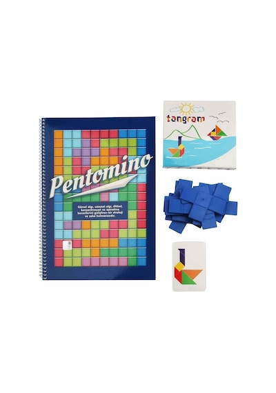 Pentomino Zeka Ve Strateji Oyunu 175 Bulmaca