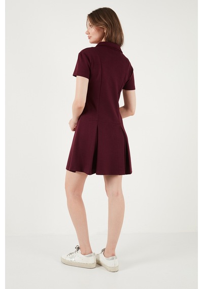 Lela Bayan Elbise 5866659 Bordo Bordo
