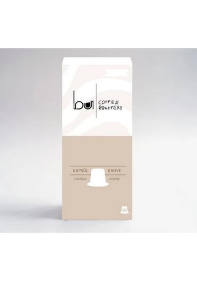 Bu Coffee Roastery Kapsül Kahve Orta içim 10'lu