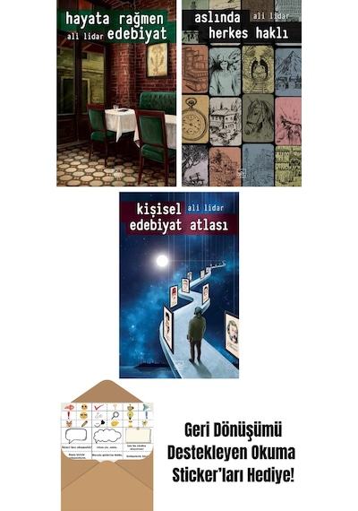 Hayata Rağmen Edebiyat + Aslında Herkes Haklı + Kişisel Edebiyat Atlası