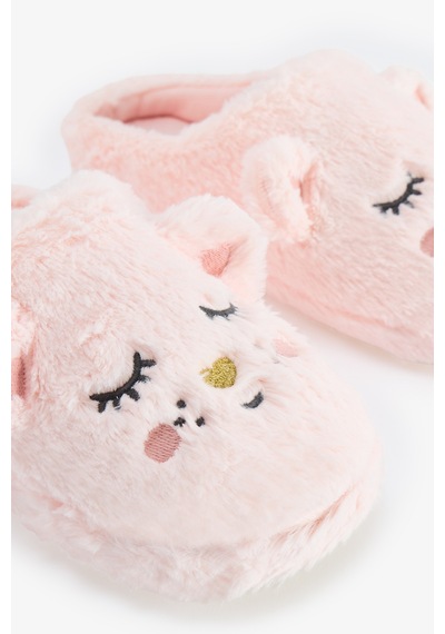 Penti Açık Pembe Sleepy Bear Terlik