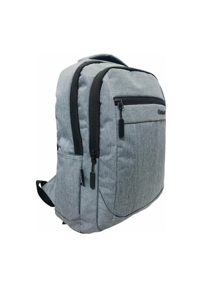 15.6" Usb Ve Kulaklık Girişli Laptop Notebook Sırt Çantası Usb Kablosu Hediyeli Gri-447 Gri
