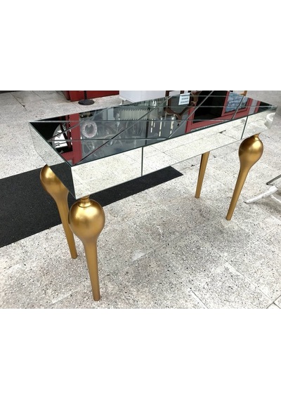 Dresuar Tombul Ayak Model Kayın Torna Mdf Tabla Parlak Gold Boya (382759977) Beyaz - Ceviz Dresuar Tombul Ayak Model Kayın Torna Mdf Tabla Parlak Gold Boya (382759977) Beyaz - Ceviz