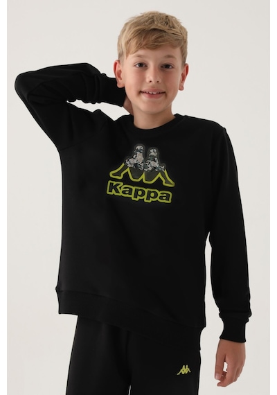 Kappa Erkek Çocuk Siyah Sweatshirt 5274-40880