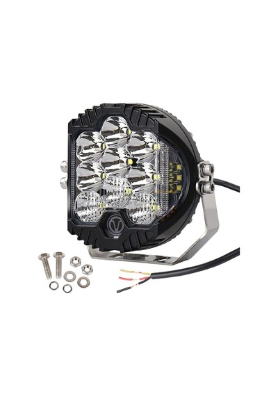 5'' Beyaz Sarı Led Pods Spot Off Road Sis Farı Çalışma Lambası 12