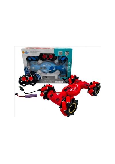 Drift Araba Yan Yan Giden Led Işıklı Uzaktan Kumandalı 360 Derece Dönen Stunt Rc Araba