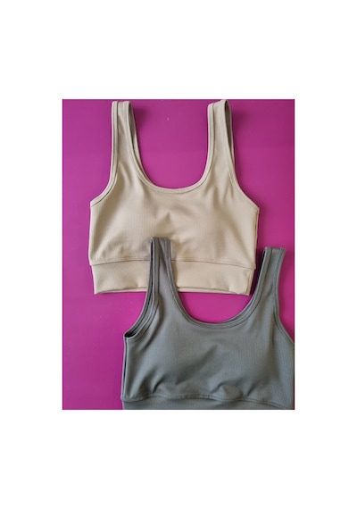 Demirsa Boutique Dalgıç Fitilli 2'li Krem Ve Çağla Yeşil Renk Çıkarılıp Takılabilir Pedli Kadın Büstiyer Krem-çağla Yeşil Demirsa Boutique Dalgıç Fitilli 2'li Krem Ve Çağla Yeşil Renk Çıkarılıp Takılabilir Pedli Kadın Büstiyer Krem-çağla Yeşil