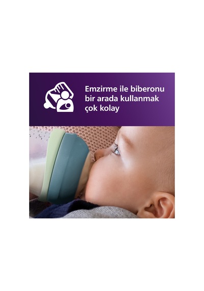 Doğal Tepkili Gece Biberonu 260 Ml No:3 Karanlıkta Parlar Scy903/81