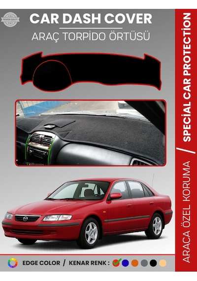 Mazda 626 1987-1991 Torpido Örtüsü Ön Panel Halısı Torpido Koruma Özel Kesim Kaymaz Hızlı Montaj - 261 Stiloto