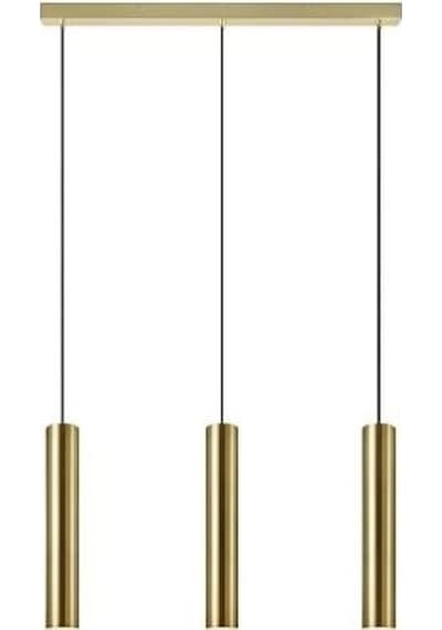 Mylights Led Avize Modern Spor Üçlü Led Sarkıt Avize Gold Led A