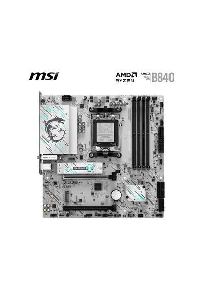 Pro B840m Gamıng Plus Wıfı6e Ddr5 Hdmı Pcıe 16x V4.0 Am5 Matx