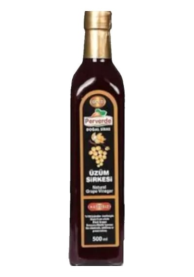 Perverde Gold Serisi Doğal Fermente Üzüm Sirkesi 500 ML