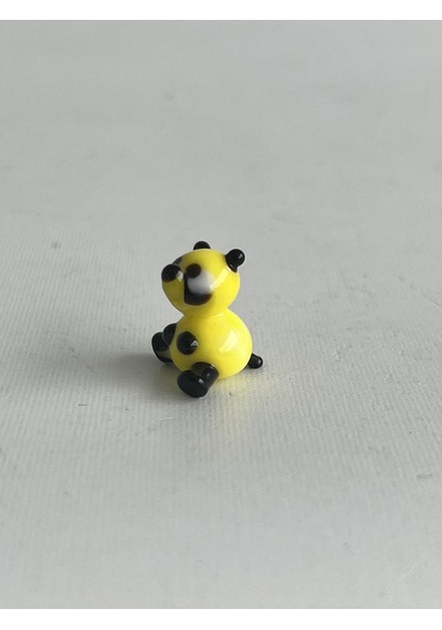 El Yapımı Mini Murano Cam Panda Biblo A98-01