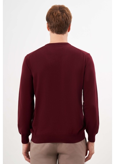 Morven Erkek Koyu Bordo Basic Bisiklet Yaka Dynamic Fit Rahat Kesim Triko 25kc017001752 Koyu Bordo Morven Erkek Koyu Bordo Basic Bisiklet Yaka Dynamic Fit Rahat Kesim Triko 25kc017001752 Koyu Bordo