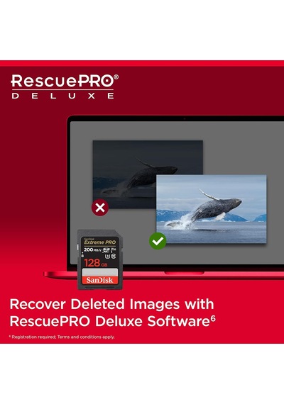 Sandisk Extreme Pro Sdxc Uhs-ı Hafıza Kartı, 128 Gb, 200 Mb/sn Ak