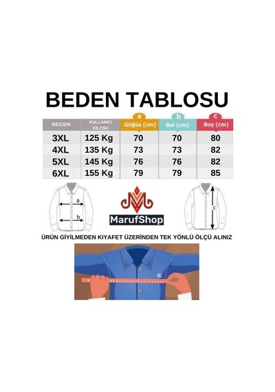 Erkek Büyük Beden Battal Boy 135 Kilo İçin Uygun Uzun Kol Gömlek Beyaz