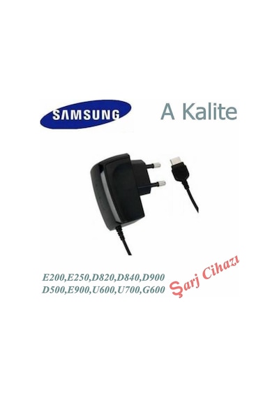Samsung Uyumlu E250 E900 D900 U600 U700 D900I D900 Şarj Cihazı
