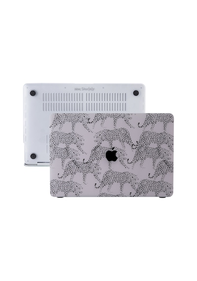 Macbookpro Kılıf Hardcase A1706-08 1989 2159 2251-89 2338 Animal2 Açık Pembe