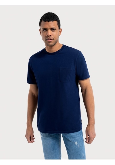 LOFT Regular Fit Erkek Tshirt K.kol Lf2035138 Q1.v1 İndigo