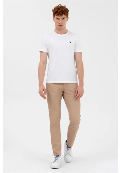 U.S. Polo Assn. Erkek Likralı Pantolon 1600040 Camel