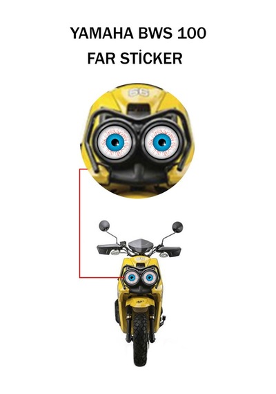 Yamaha Bws 100 Far Sticker N11.48198