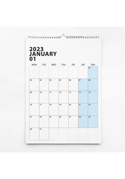 2026 Duvar Takvimi, Aylık Planlayıcı Takvim, Minimalist Takvim, Duvar Planlayıcısı