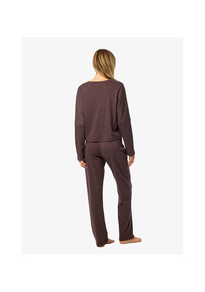 Blackspade Kadın Pijama Takımı 52239 - Mürdüm