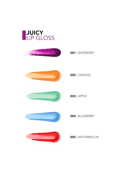 Flormar Juicy Doğal Renk Veren Meyve Aromalı Nemlendirici Dudak Parlatıcısı 001 Raspberry