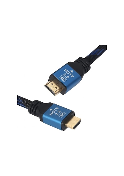 Powermaster Pm-32806 Örgülü Chipsetli Çift Filtreli 40 Metre 4k Hdmı 2.0 Görüntü Aktarım Kablosu